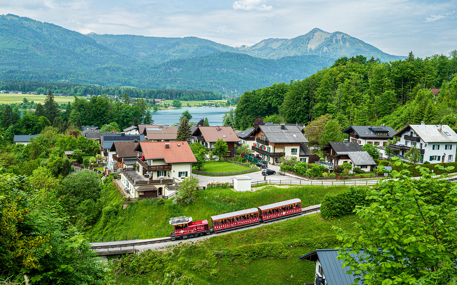 pases de tren europa, Ferrocarril de Salzkammergut en Austria