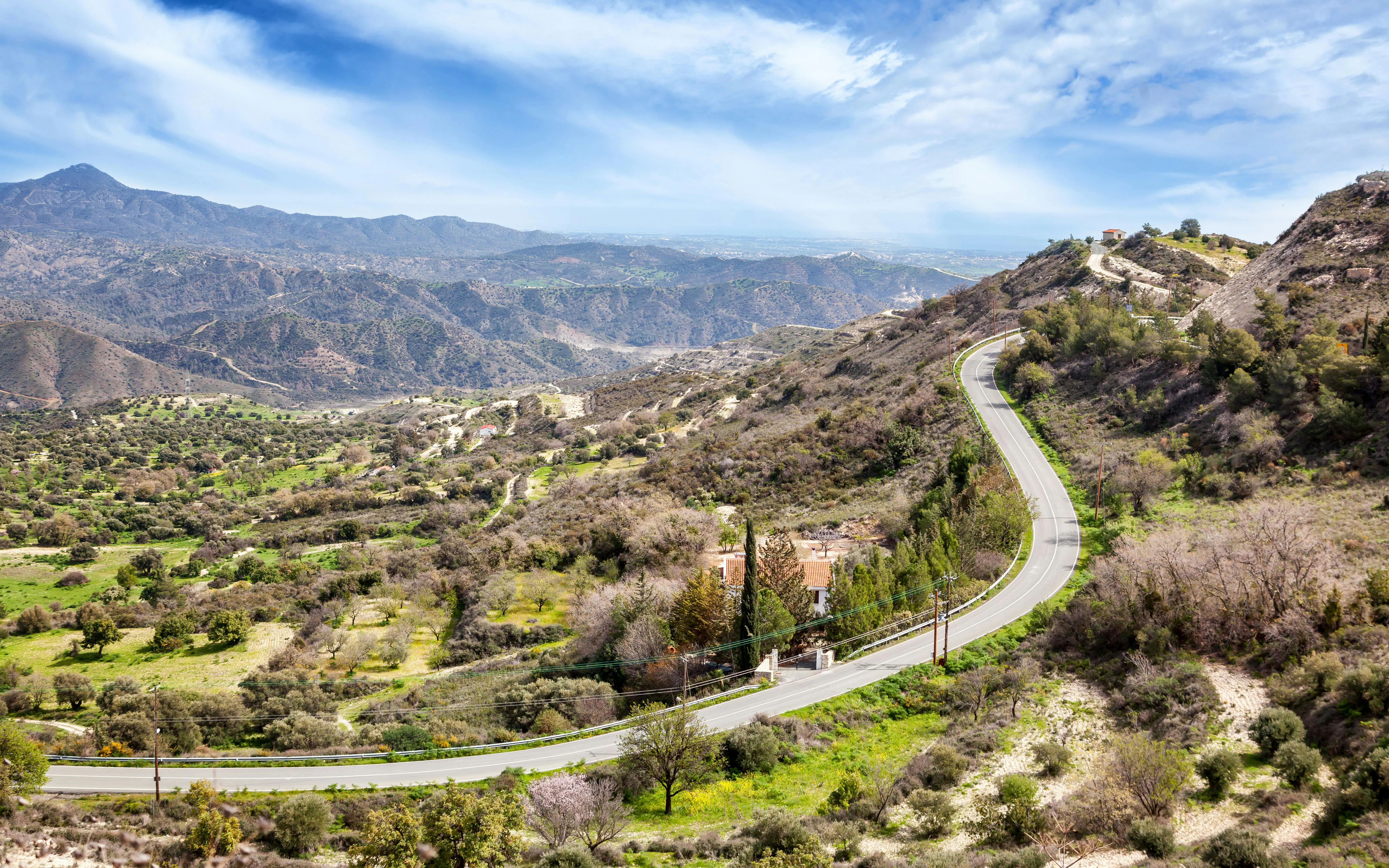 winding roads of troodos