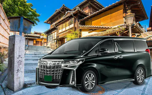 10 ore di auto a noleggio privato a osaka e kyoto, in giappone-1