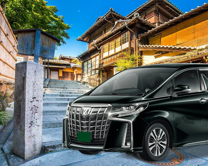 10 Hours Private charter car in Osaka and Kyoto, Japan