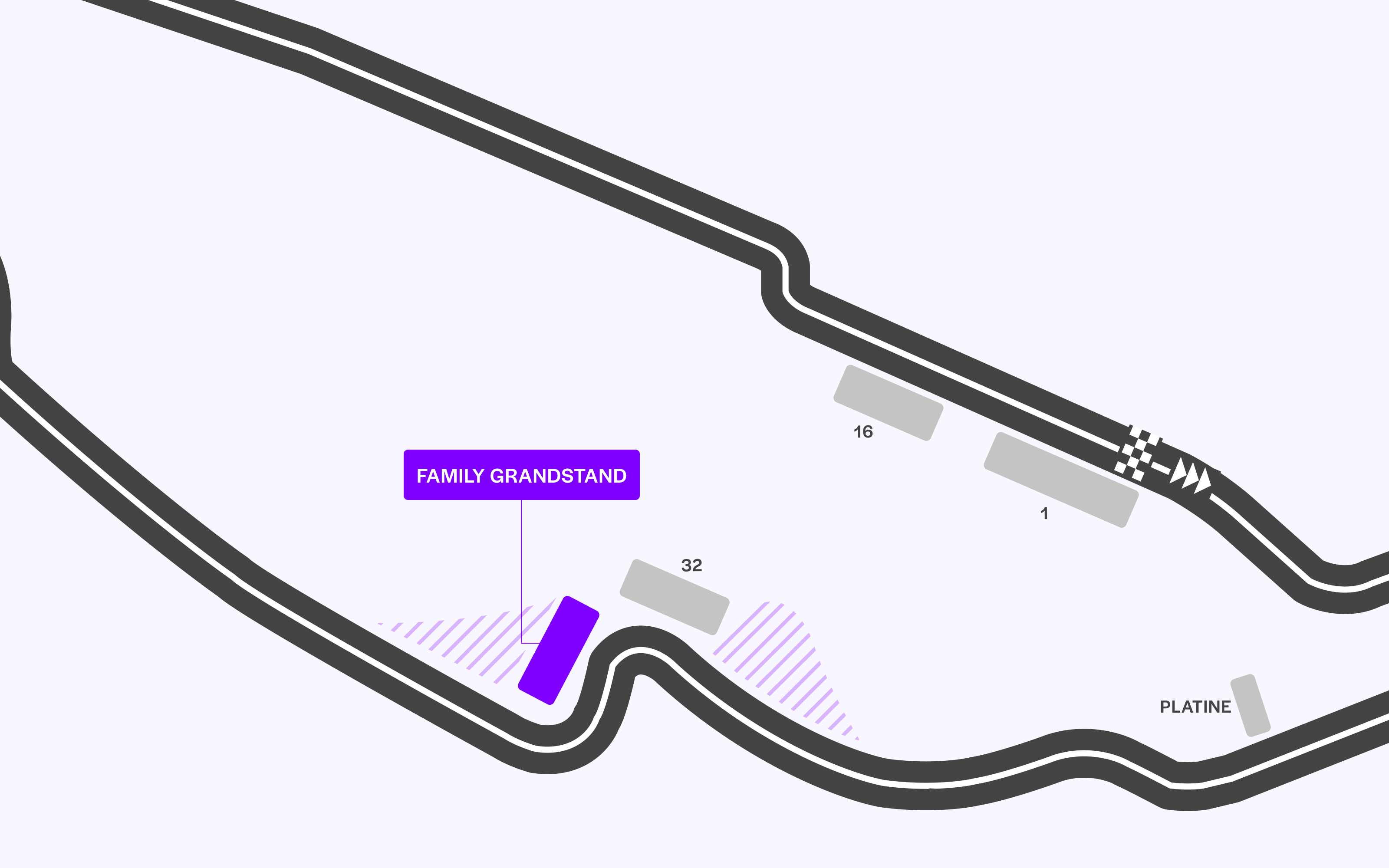 F1 Canadian GP Grandstands