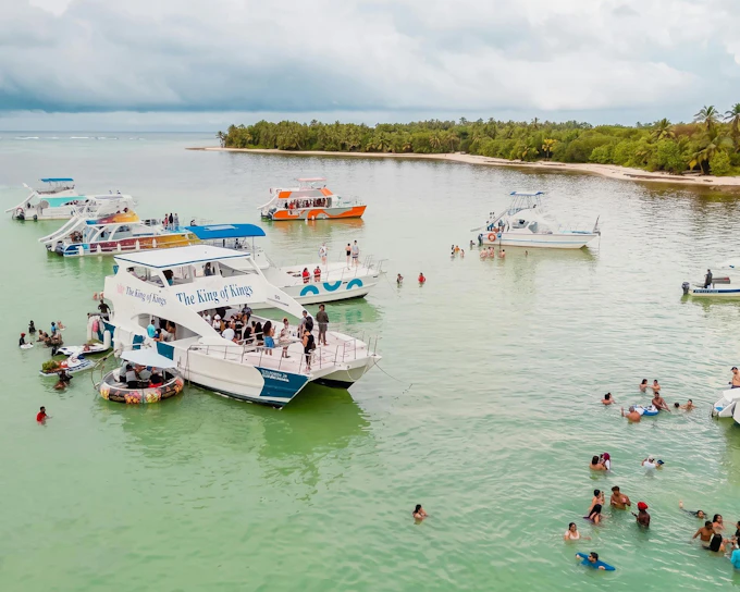 From Punta Cana: Caribbean Sea Boat Party Cruise with Snorkeling