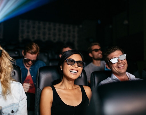 4D theater experience at a major tourist attraction.