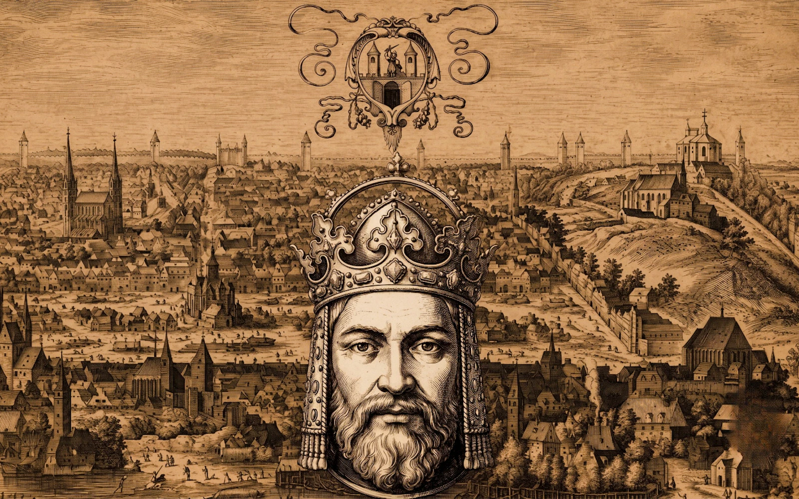 Prague Charles IV Self-Guided Audio Tour + Charles IV's Prague Exhibition Ticket