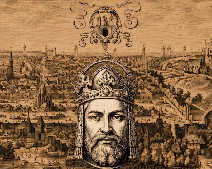 Prague Charles IV Self-Guided Audio Tour + Charles IV's Prague Exhibition Ticket