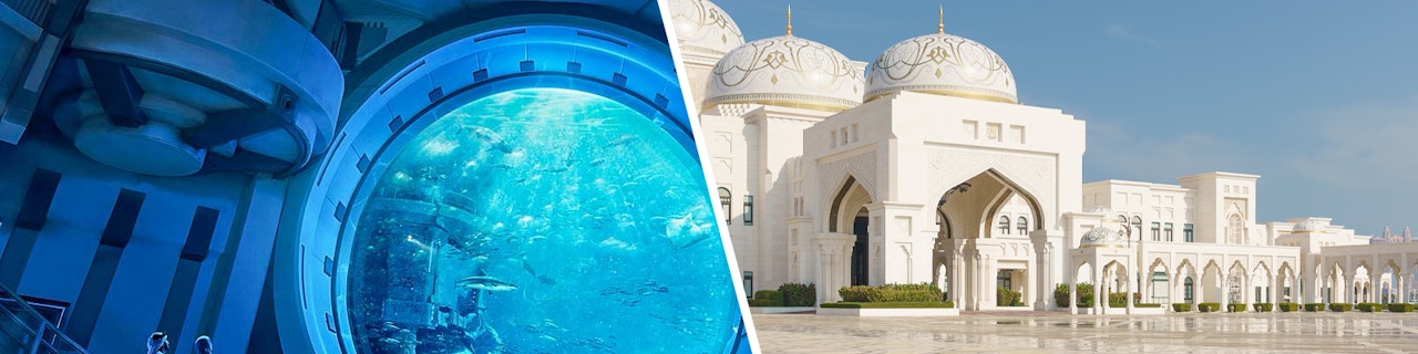 Combo: SeaWorld Abu Dhabi + Qasr Al Watan - Biglietti per il Palazzo Presidenziale di Abu Dhabi