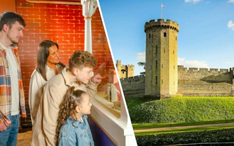 Guests exploring exhibits at the Bourneville Experience, Cadbury World.