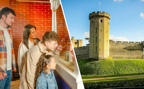 Guests exploring exhibits at the Bourneville Experience, Cadbury World.