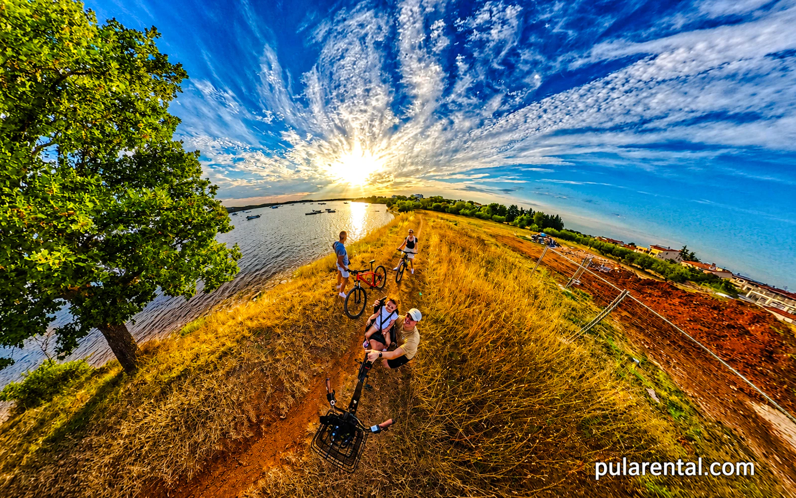 Medulin Sunrise Guided Bike Tour with Coffee