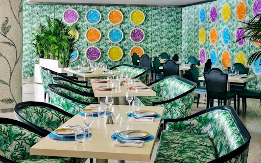 palazzo versace dubai: ужин «шведский стол» в ресторане giardino-2