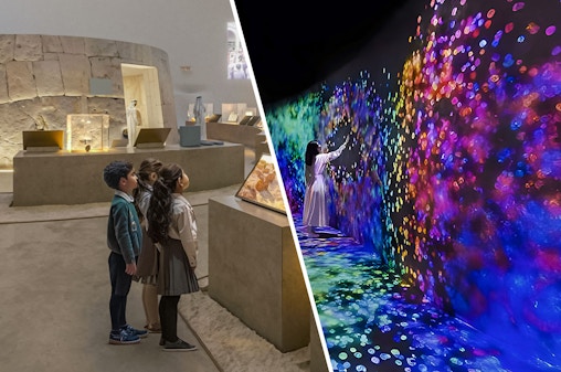 Combo (Save 14%): teamLab Phenomena Abu Dhabi + Zayed Ulusal Müzesi Biletler
