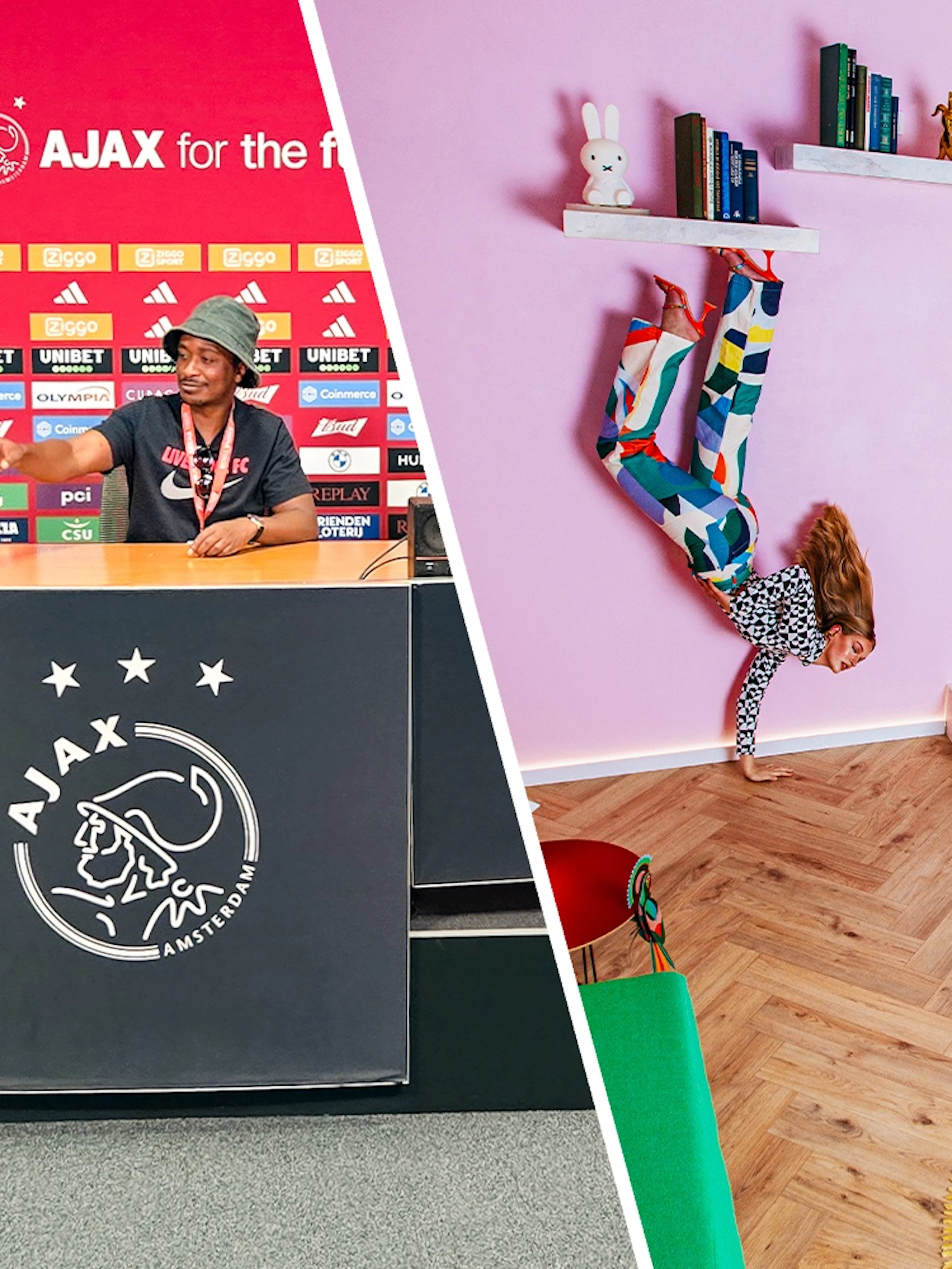 Press conference room at Johan Cruijff ArenA during Classic Tour.