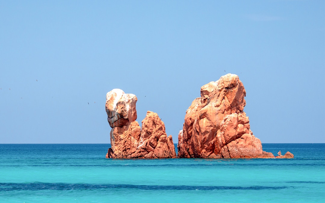 Red rocks Faraglioni