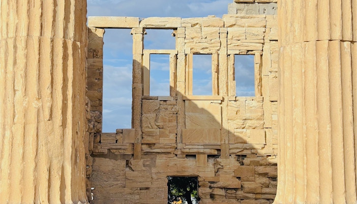 Columns of The Erechtheion, Temple of Athena Polias, Acropolis, Athens