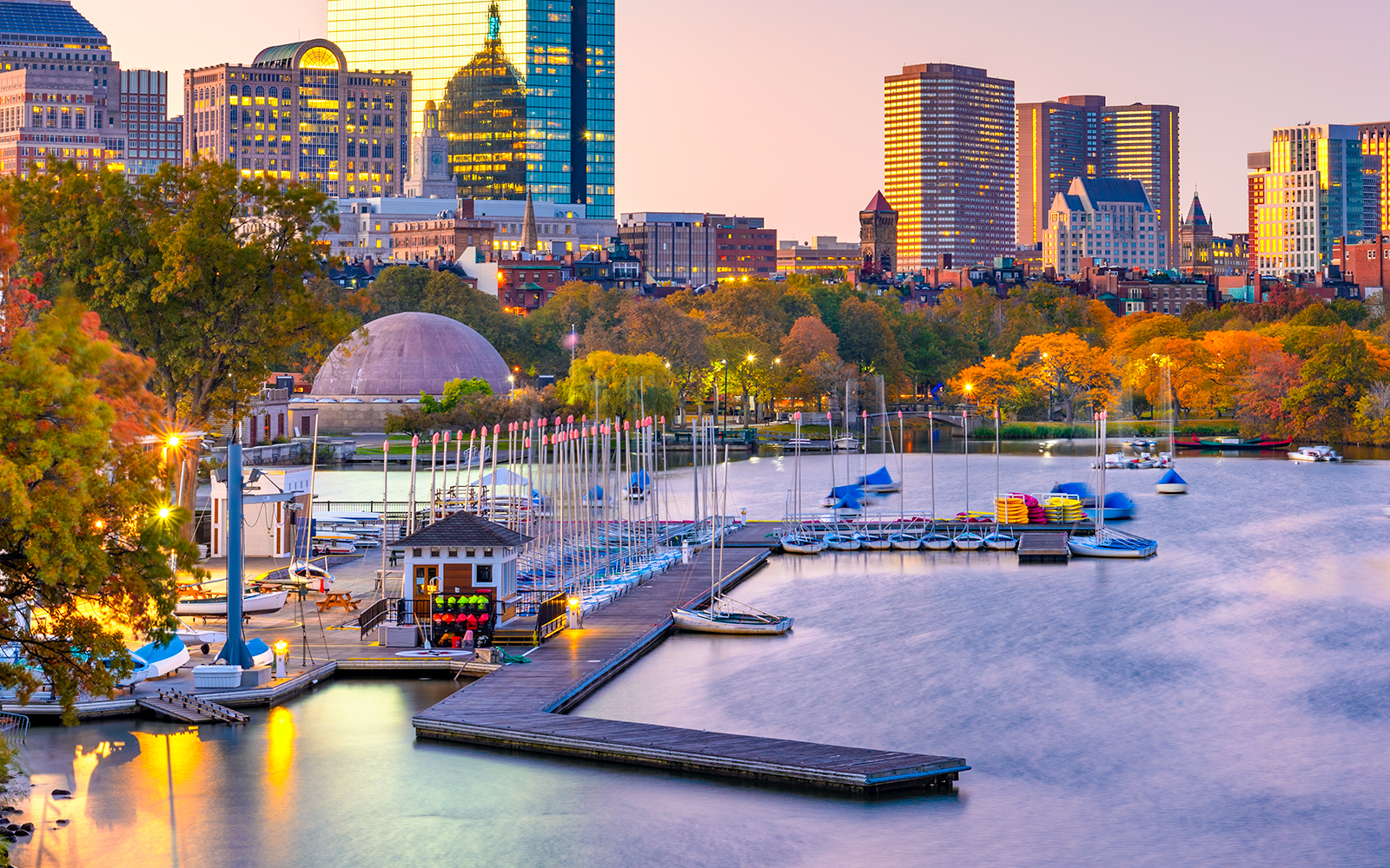 The Esplanade in Boston