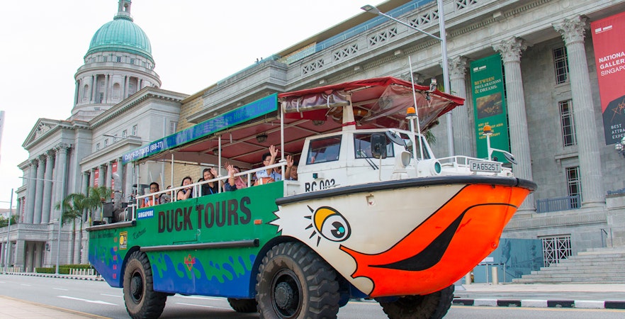 DUCKtours: tours por Singapur