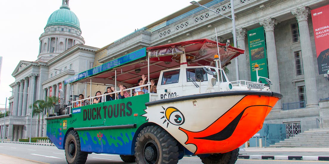 Tours DUCKtours à Singapour