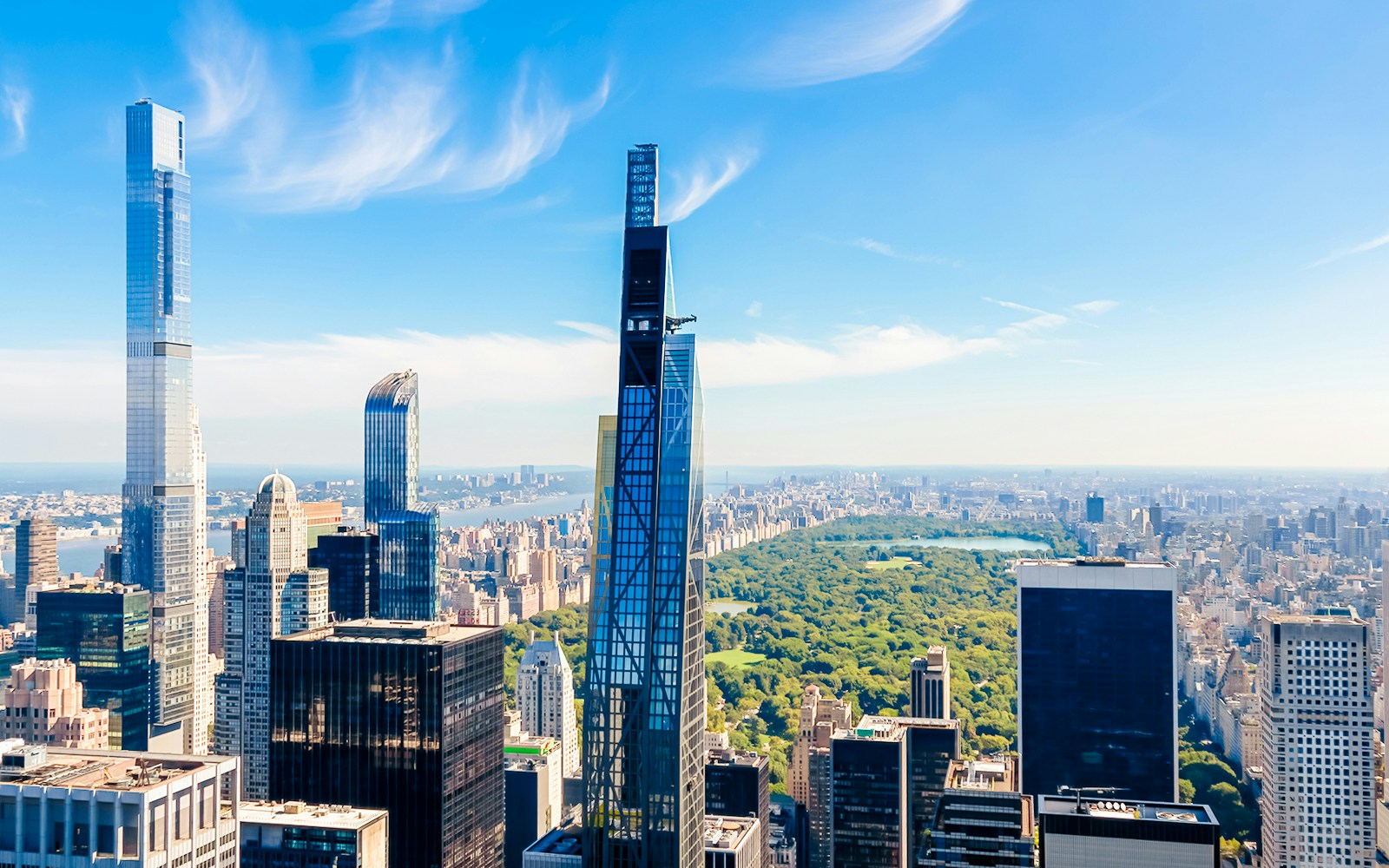 seen from Top of The Rock in New York - north view