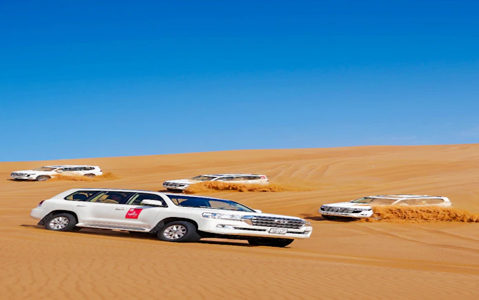 Dubai Desert Safari with Dune Bashing, BBQ Dinner and Live Shows