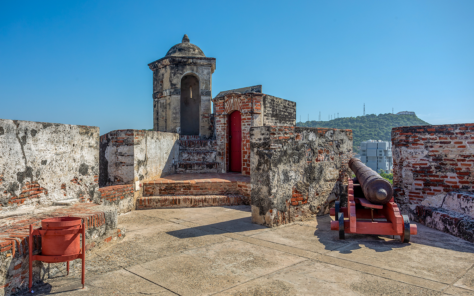 Castillo de San Felipe de Barajas in Cartagena