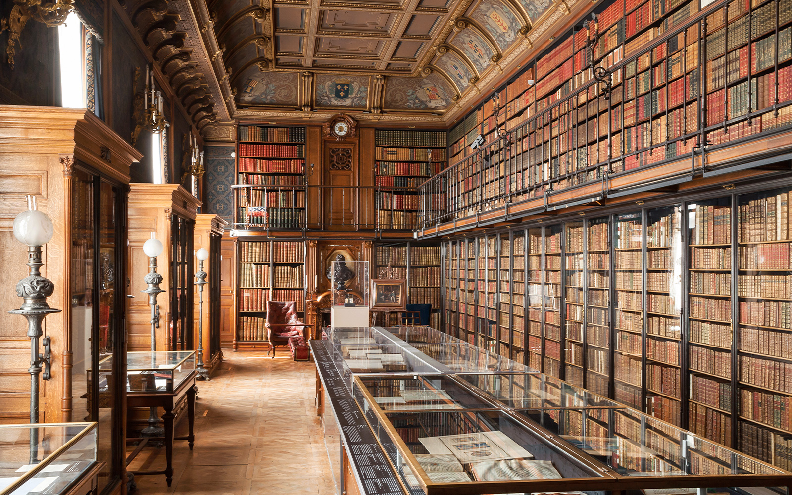 Cabinet des livres (Library) Chateau de Chantilly