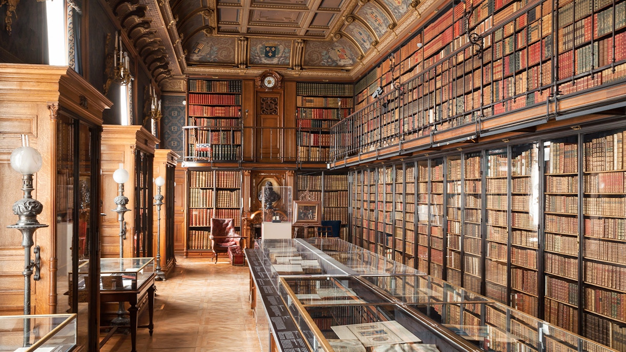 Cabinet des livres (Library) Chateau de Chantilly