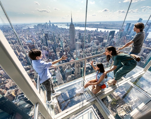 Guests exploring the city inside SUMMIT One Vanderbilt