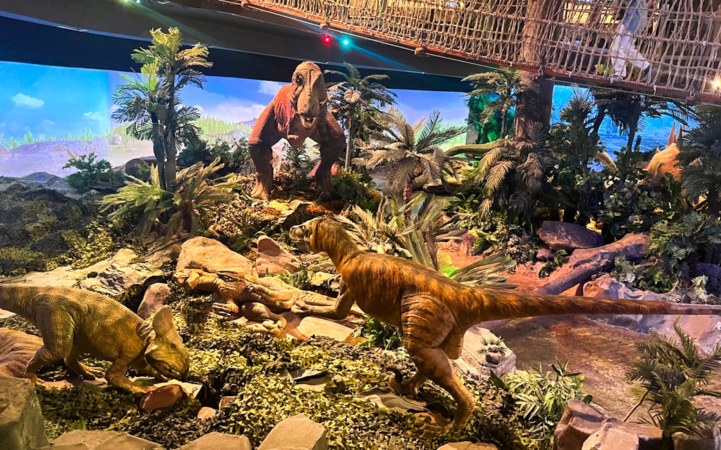 Dinosaurs exhibit at Petrosains, The Discovery Centre in Kuala Lumpur.