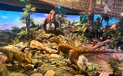 Dinosaurs exhibit at Petrosains, The Discovery Centre in Kuala Lumpur.