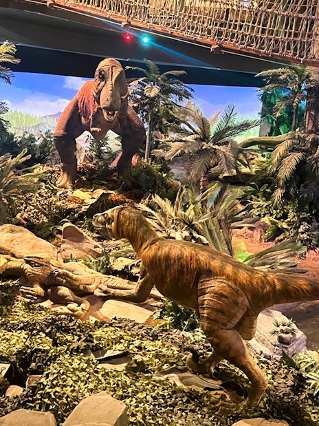 Dinosaurs exhibit at Petrosains, The Discovery Centre in Kuala Lumpur.
