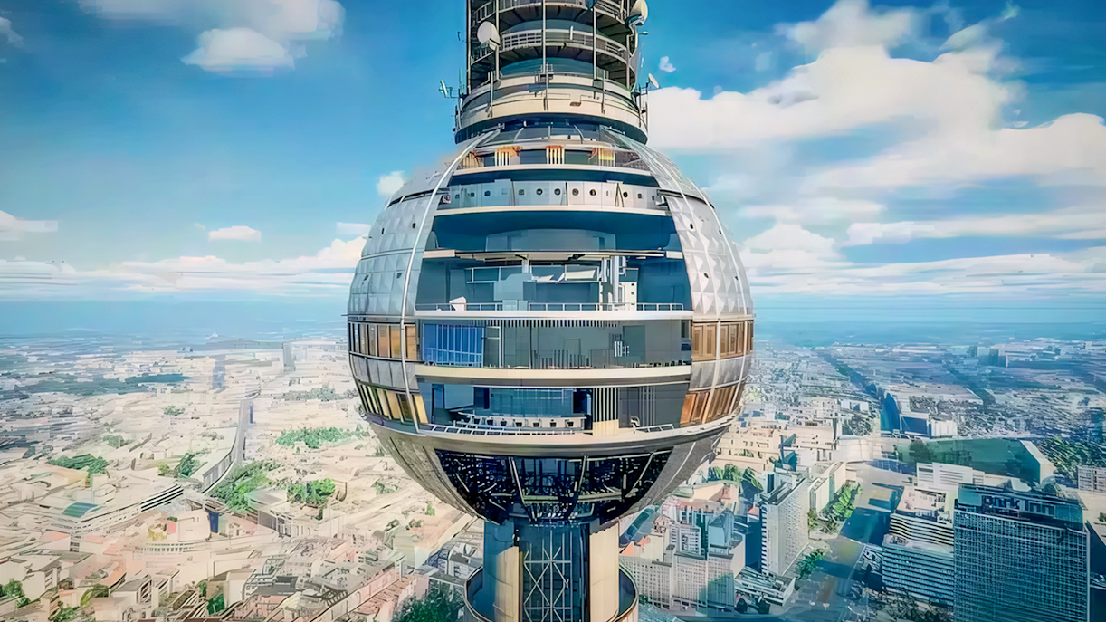 VR experience Berlin TV Tower