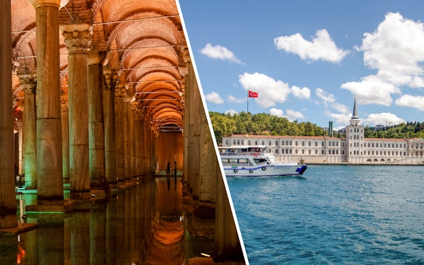 Combo: Basilica Cistern Skip-the-Line Ticket + Bosphorus Sightseeing Cruise