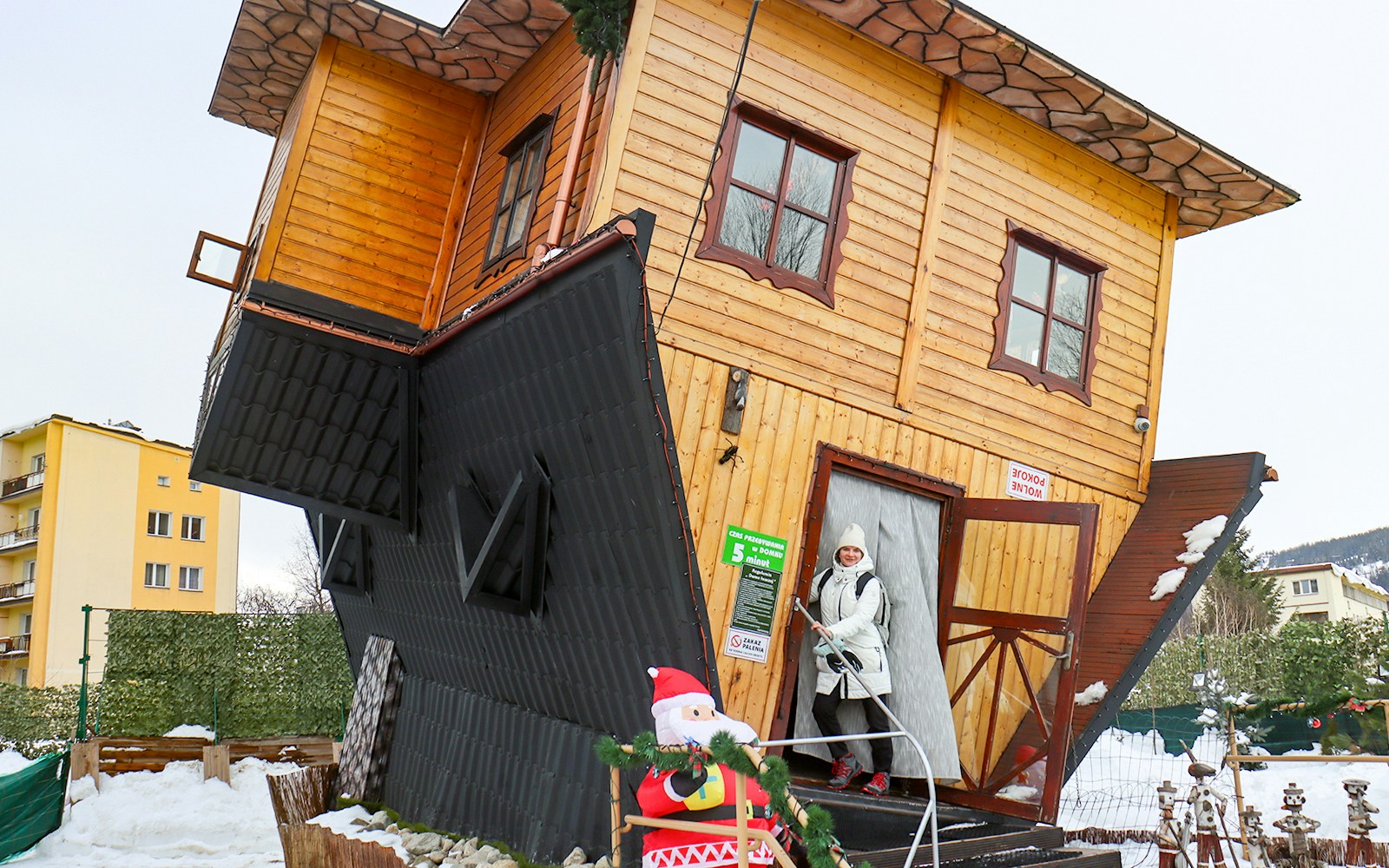 Upside Down House in zakopane