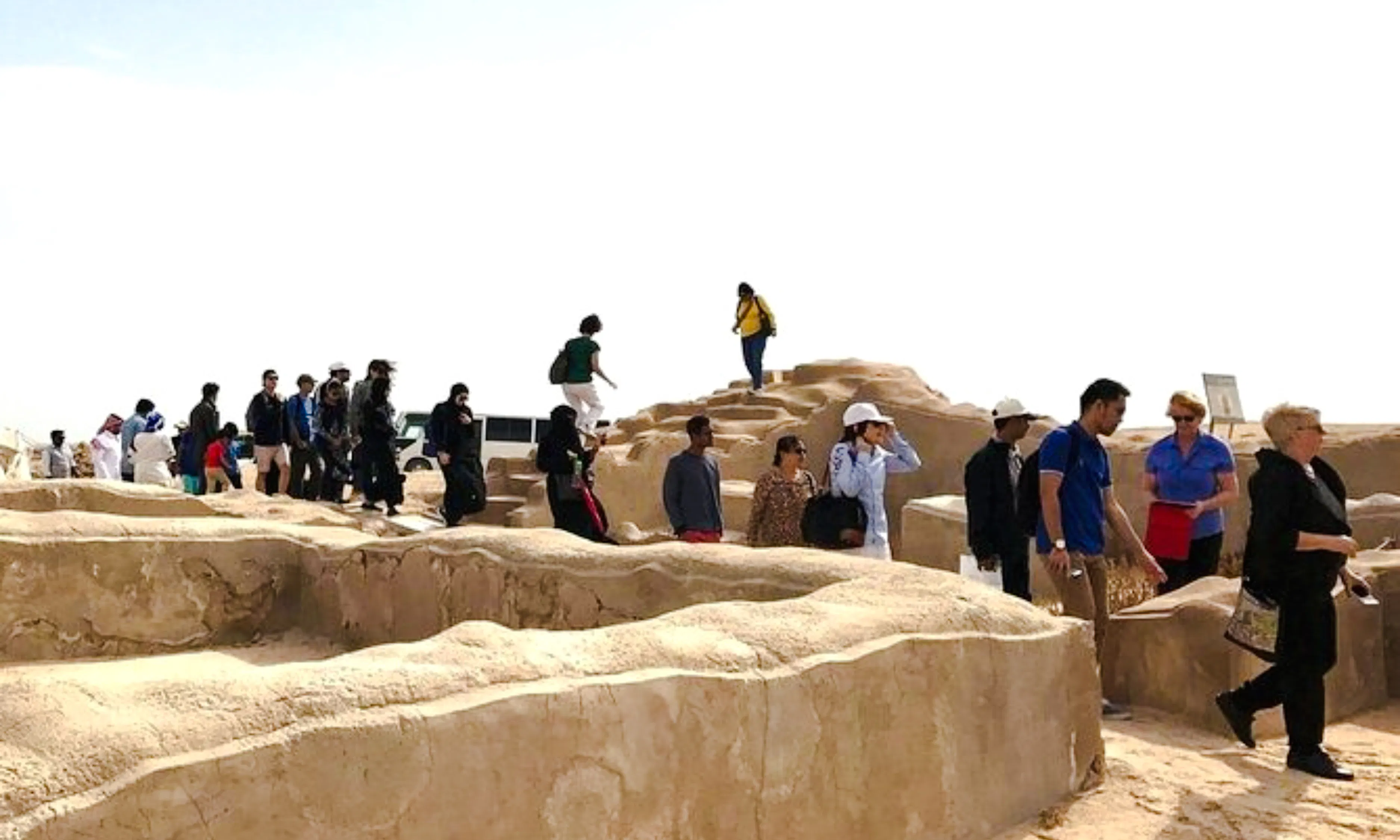 from doha: private al zubarah fort, purple island and al thakhira mangroves tour-3