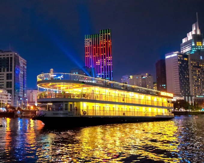 Saigon River Dinner Cruise with Private Table (Product 47591)