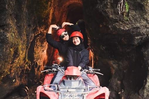 Kuber ATV Bike with Long Tunnel & Waterfalls + Lunch & Transfers
