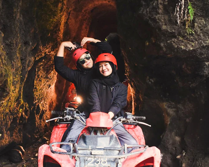 Kuber ATV Bike with Long Tunnel & Waterfalls + Lunch & Transfers