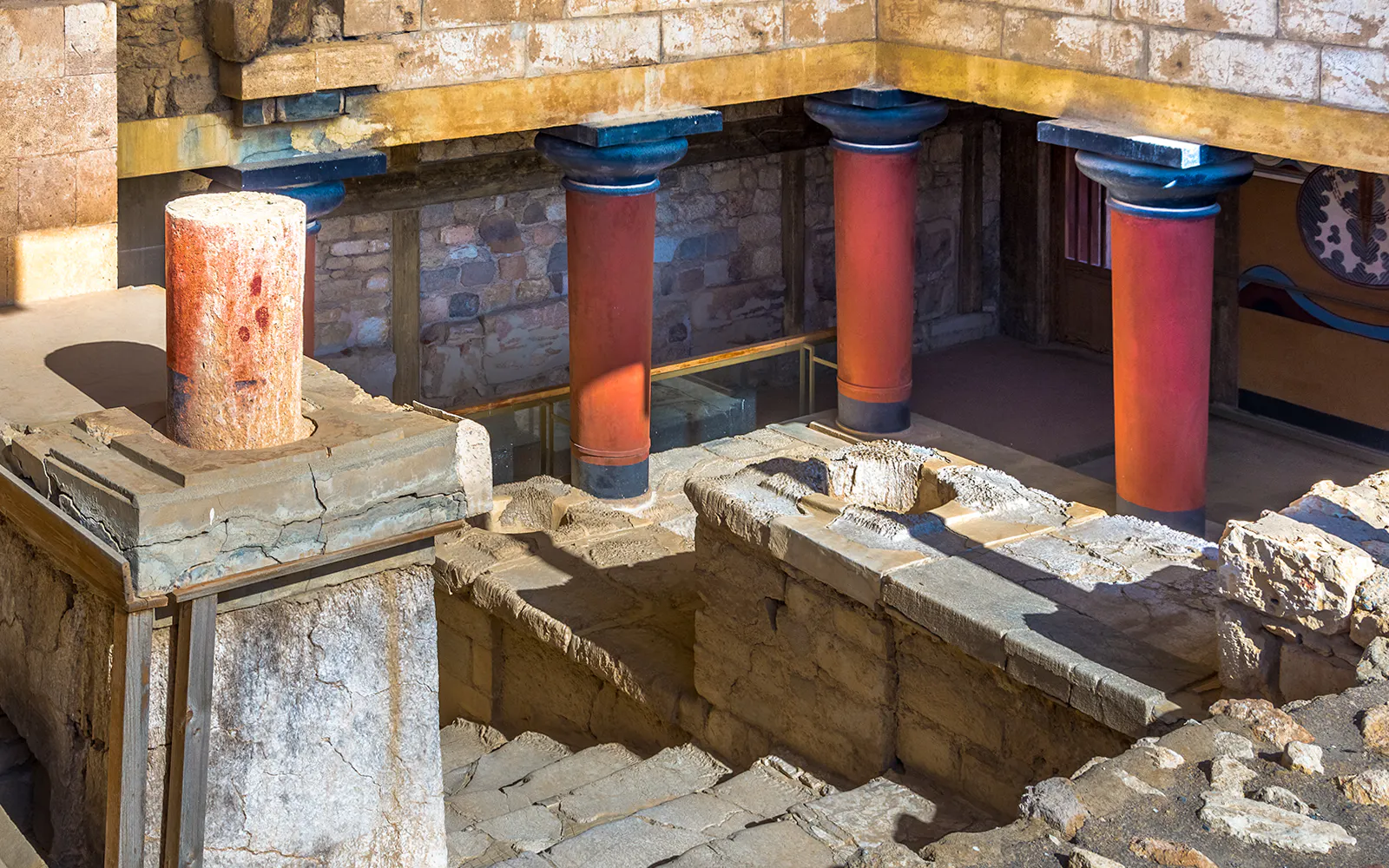 Stanowisko archeologiczne w Knossos	