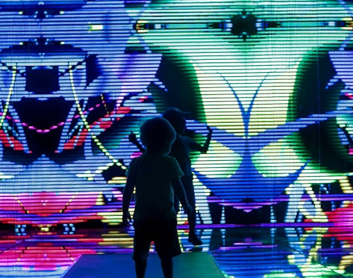 Experience the Kaleidoscope room at the DeJa Vu Museum in Berlin