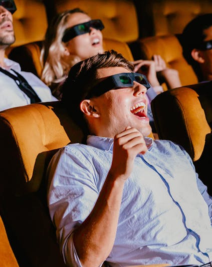 Visitors enjoying interactive 4D experience at Sentosa 4D AdventureLand, Singapore.