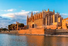 Sunset at Royal Palace of La Almudaina