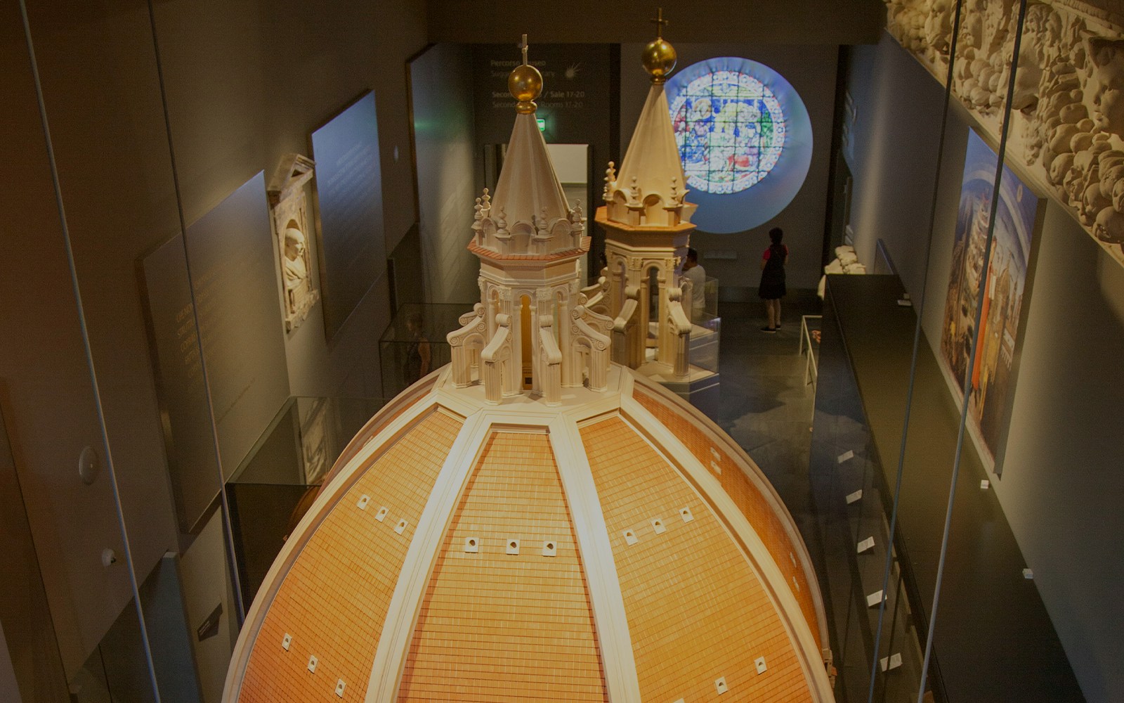 Galleria della Cupola model at Opera del Duomo Museum, Florence.