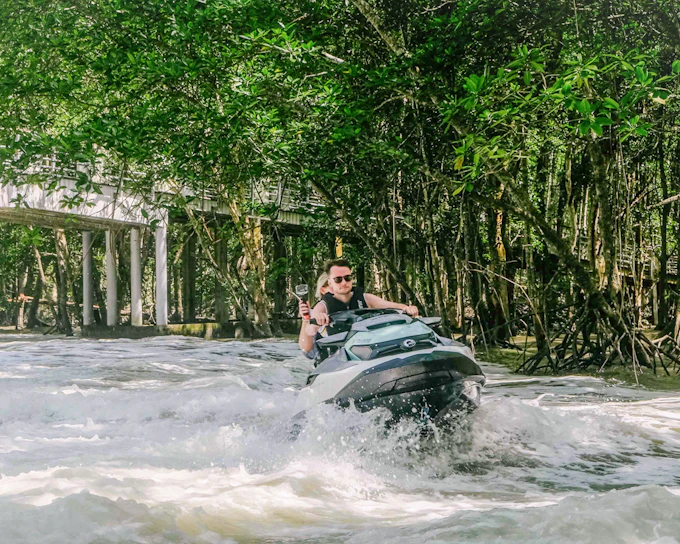 Langkawi Mangrove Jet Ski Tour - Kilim Geoforest Park