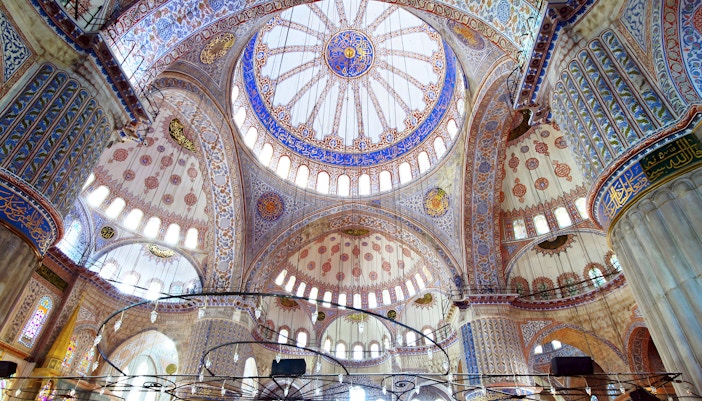 Blue Mosque location