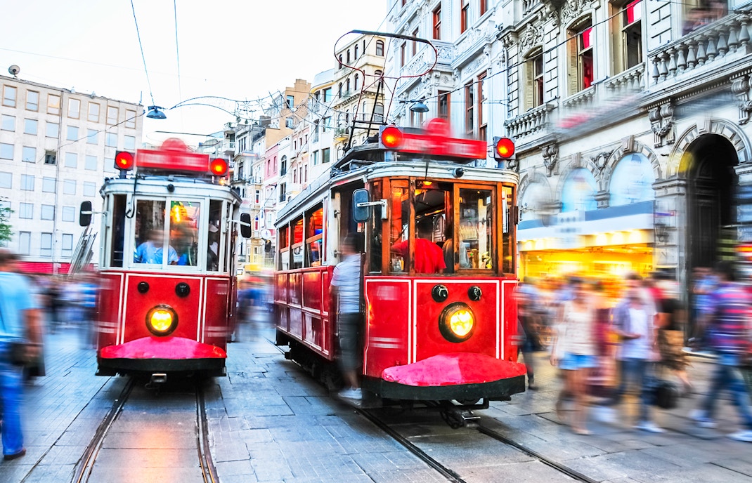 Getting to the Hagia Sophia by Tram