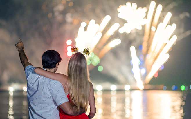 sydney new year fireworks - free vantage point
