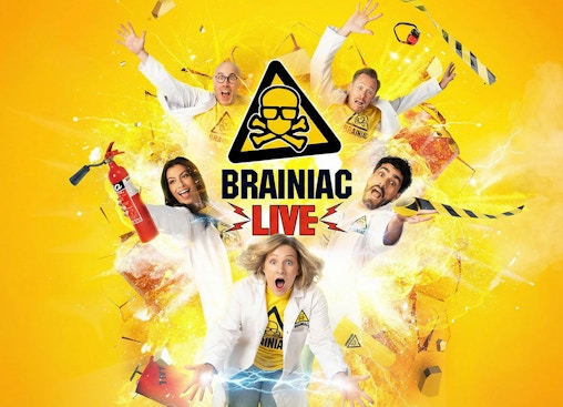 Brainiac ao vivo!
