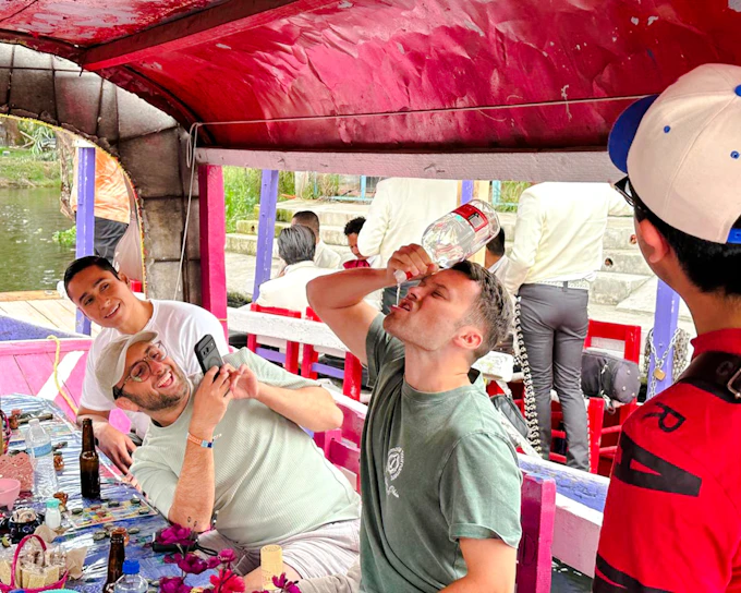 Xochimilco Trajinera Boat Tour with Pulque and Mezcal Tasting (Product 54540)