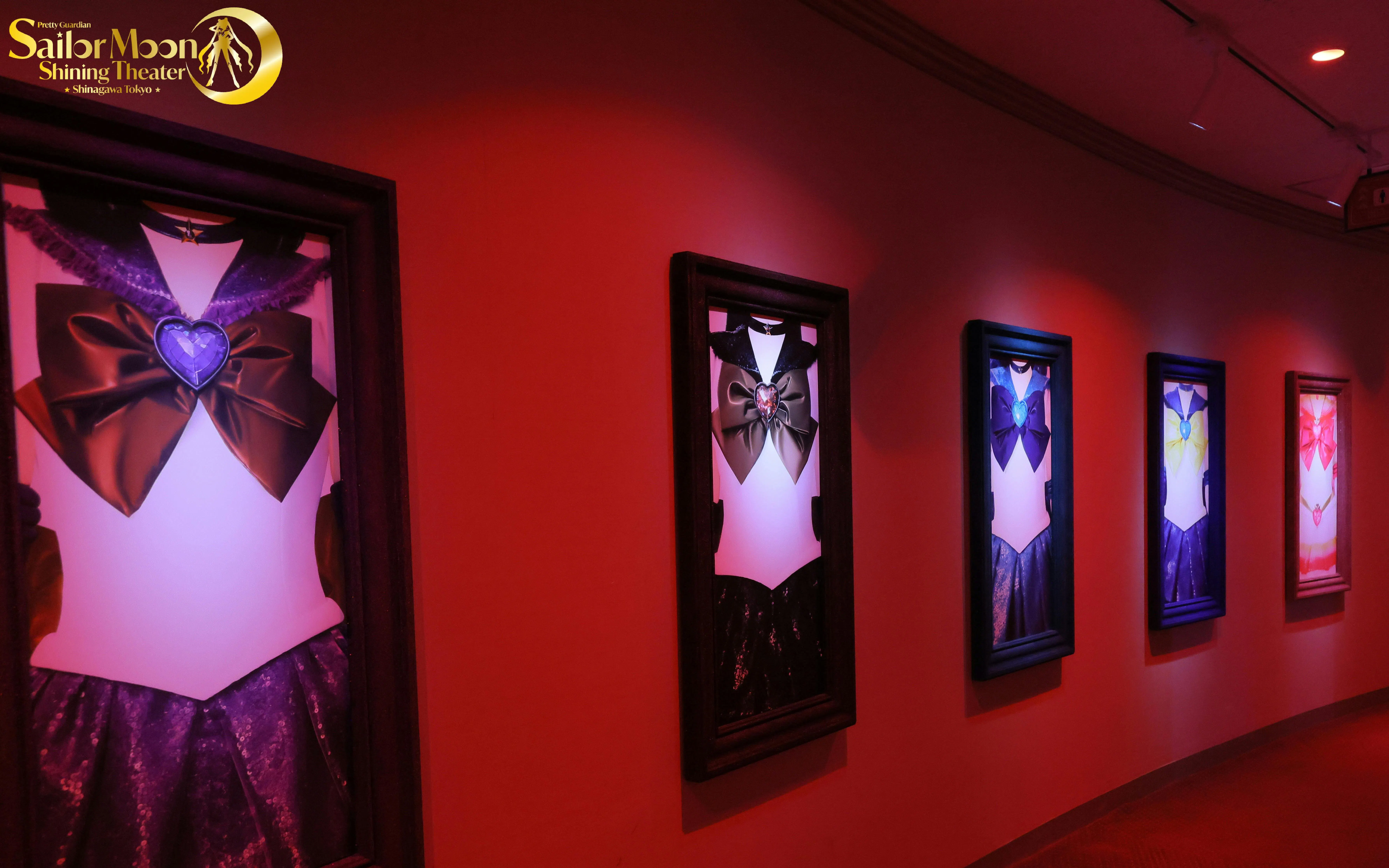 Costumes from Pretty Guardian Sailor Moon Musical at Shining Theater, Shinagawa Tokyo.