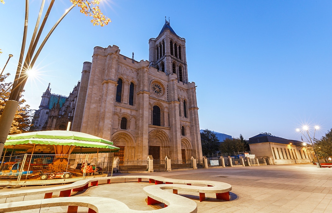 Garden of Basilica Cathedral, Saint Denis